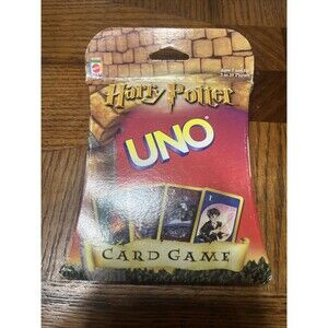 Mattel Harry Potter UNO Card Game Y2K 2000 - 42797 - New / Sealed